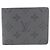 Portafoglio Slender Monogram Eclipse Reverse Louis Vuitton M80906 Grigio