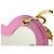 Portachiavi Louis Vuitton Vernis "See Your Love" M01557 Rosa D'oro - vista 3