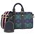 Boston Bag Keepall Bandoulière 25cm Monogram Heritage Louis Vuitton Blau