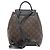 Louis Vuitton Monogram Montsouris PM Rucksack Braun - Ansicht 2