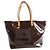 Borsa a Spalla Bellevue GM Vernis Louis Vuitton Bordò - vista 2