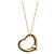 Tiffany & Co Collana Pendente Cuore Aperto Tiffany D'oro
