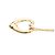 Tiffany & Co Collana Pendente Cuore Aperto Tiffany D'oro - vista 3
