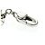 Collana con diamante e targhetta Gucci Argento - vista 12