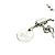 Collana con diamante e targhetta Gucci Argento - vista 14