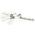 Collana con diamante e targhetta Gucci Argento - vista 3