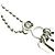 Collana con diamante e targhetta Gucci Argento - vista 7