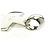 Collana pendente charm croce Pomellato Argento - vista 8