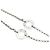 Bulgari Collar Péndulo Bvlgari B.zero1 en Oro Blanco de 18K Plata - vista 11