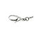 Bulgari Collar Péndulo Bvlgari B.zero1 en Oro Blanco de 18K Plata - vista 6