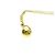 Elsa Peretti Tiffany & Co Collana Pendente Goccia Tiffany in Oro Giallo 18K D'oro - vista 4