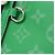 Borsa Louis Vuitton Taiga Rama Duo Slingback Verde chiaro - vista 4