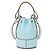 Borsa a mano Nano Balloon Loewe Blu Blu chiaro - vista 2