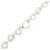 Tiffany & Co Bracciale a catena a forma di cuore Tiffany