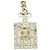 Portachiavi Chanel ABC598 Oro D'oro - vista 2