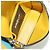 Borsa a secchiello Nano Drago in pelle FENDI x FRGMT x POKMON Gialla Auth 166960SM Argento Giallo - vista 10