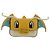Borsa a secchiello Nano Drago in pelle FENDI x FRGMT x POKMON Gialla Auth 166960SM Argento Giallo - vista 13