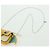 Borsa a secchiello Nano Drago in pelle FENDI x FRGMT x POKMON Gialla Auth 166960SM Argento Giallo - vista 14