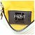 Borsa a secchiello Nano Drago in pelle FENDI x FRGMT x POKMON Gialla Auth 166960SM Argento Giallo - vista 26