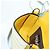 Borsa a secchiello Nano Drago in pelle FENDI x FRGMT x POKMON Gialla Auth 166960SM Argento Giallo - vista 28
