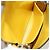 Borsa a secchiello Nano Drago in pelle FENDI x FRGMT x POKMON Gialla Auth 166960SM Argento Giallo - vista 29
