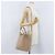 Saint Laurent Tote Bag aus Leder 2 in 1 beige gold Auth BA10070 Golden - Ansicht 22