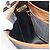 Borsa a spalla in tela a nido d'ape Christian Dior nera e oro Auth 173449 Nero D'oro - vista 19
