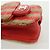 Custodia per AirPods CHANEL in rafia rossa e oro CC Auth 165839SAM Rosso D'oro - vista 15