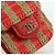 Custodia per AirPods CHANEL in rafia rossa e oro CC Auth 165839SAM Rosso D'oro - vista 19