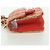 Custodia per AirPods CHANEL in rafia rossa e oro CC Auth 165839SAM Rosso D'oro - vista 3