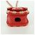 Custodia per AirPods CHANEL in rafia rossa e oro CC Auth 165839SAM Rosso D'oro - vista 5