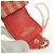 Custodia per AirPods CHANEL in rafia rossa e oro CC Auth 165839SAM Rosso D'oro - vista 9
