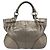 Borsa a mano in pelle Gancini Salvatore Ferragamo oro Auth LNZ099 - vista 2