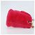 CHANEL Sac à épaule matelassé chaîne en fourrure rose or CC Auth LNZ158SM Doré - vue 3