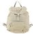 PRADA Backpack Nylon Beige Silver Auth bs33075 Silvery - view 13
