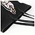 Borsa Tote Prada in nylon nero argento Auth BA11146V - vista 6