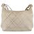 CHANEL Borsa a Spalla Matelassé in Pelle di Agnello Avorio Oro CC Auth LNZ015A D'oro Crudo - vista 2