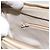CHANEL Borsa a Spalla Matelassé in Pelle di Agnello Avorio Oro CC Auth LNZ015A D'oro Crudo - vista 22