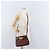 Bolso de Hombro Gancini de Cuero Marrón Dorado Auth 173491 de Salvatore Ferragamo - vista 24