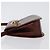 Bolso de Hombro Gancini de Cuero Marrón Dorado Auth 173491 de Salvatore Ferragamo - vista 4