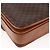 Céline Borsa a Spalla in Tela Macadam CELINE in Pelle PVC Marrone Oro Auth LNZ062 D'oro - vista 16