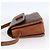 Céline Borsa a Spalla in Tela Macadam CELINE in Pelle PVC Marrone Oro Auth LNZ062 D'oro - vista 3