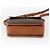 Céline Borsa a Spalla in Tela Macadam CELINE in Pelle PVC Marrone Oro Auth LNZ062 D'oro - vista 5