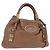 Chloé Borsa a mano Chloe Victoria in pelle 2 in 1 marrone oro Auth BA10608 D'oro