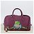 LOEWE Anagram Studio Ghibli Americana 28 Borsa in Pelle 2way Viola Auth 172539SM D'oro Porpora - vista 12