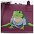 LOEWE Anagram Studio Ghibli Americana 28 Borsa in Pelle 2way Viola Auth 172539SM D'oro Porpora - vista 21