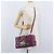 LOEWE Anagram Studio Ghibli Americana 28 Borsa in Pelle 2way Viola Auth 172539SM D'oro Porpora - vista 30
