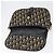Borsa a Spalla in Tela Trotter Christian Dior Blu Navy Oro Auth 172525 D'oro - vista 10