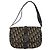 Borsa a Spalla in Tela Trotter Christian Dior Blu Navy Oro Auth 172525 D'oro - vista 13