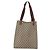 Borsa tote Gucci GG Supreme Web Sherry Line in PVC beige e rosso 39 02 003 Auth ki6528 - vista 2